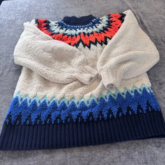 Anthropologie Pilcro Selene Fleece Tunic Pullover | size 1X - Picture 5 of 7